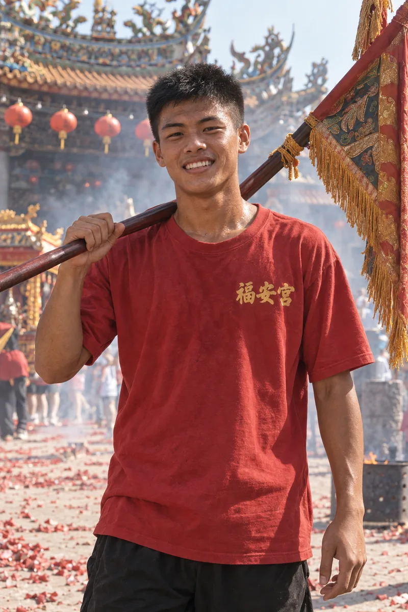 宮廟陣頭團服正面