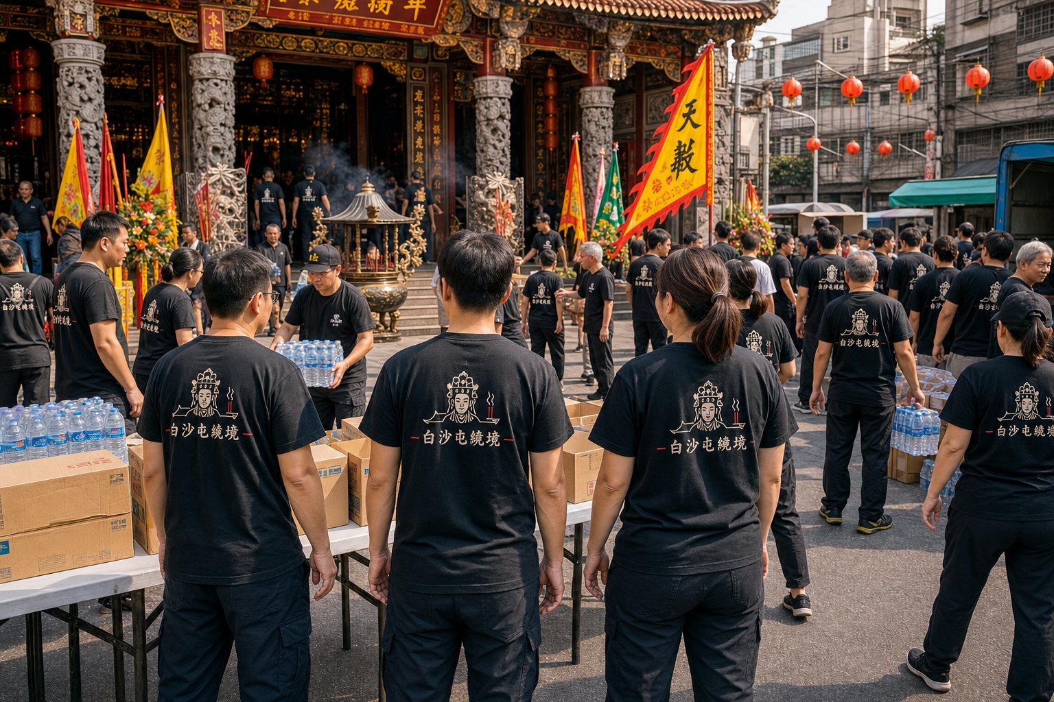 廟會活動制服方向