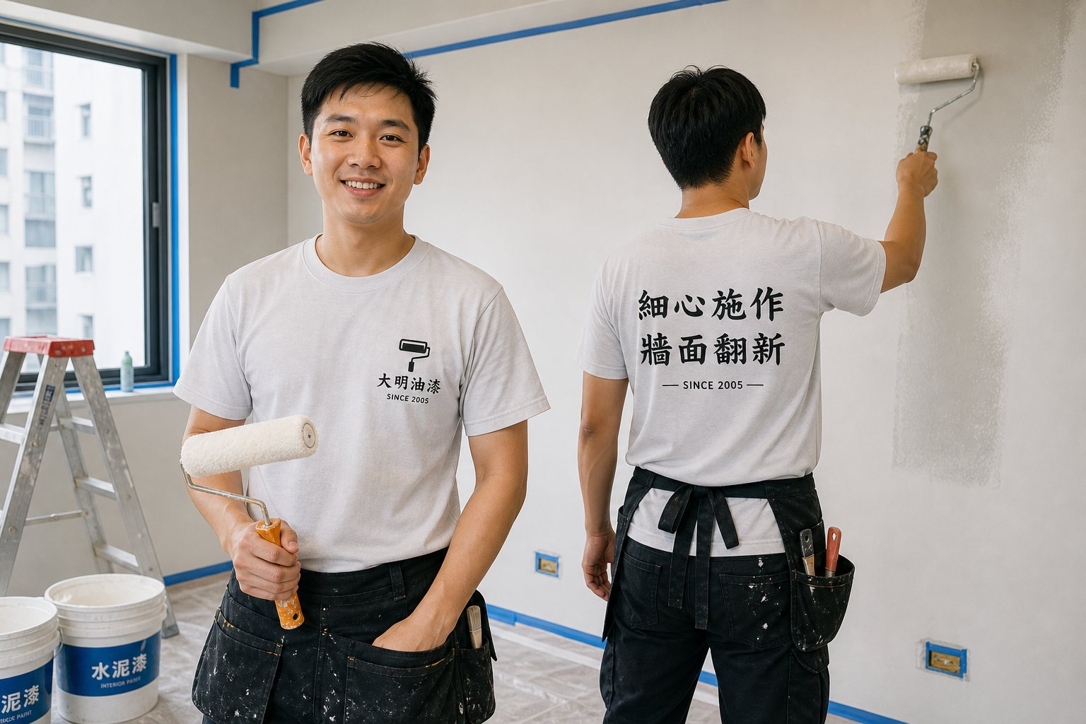 油漆工程制服方向